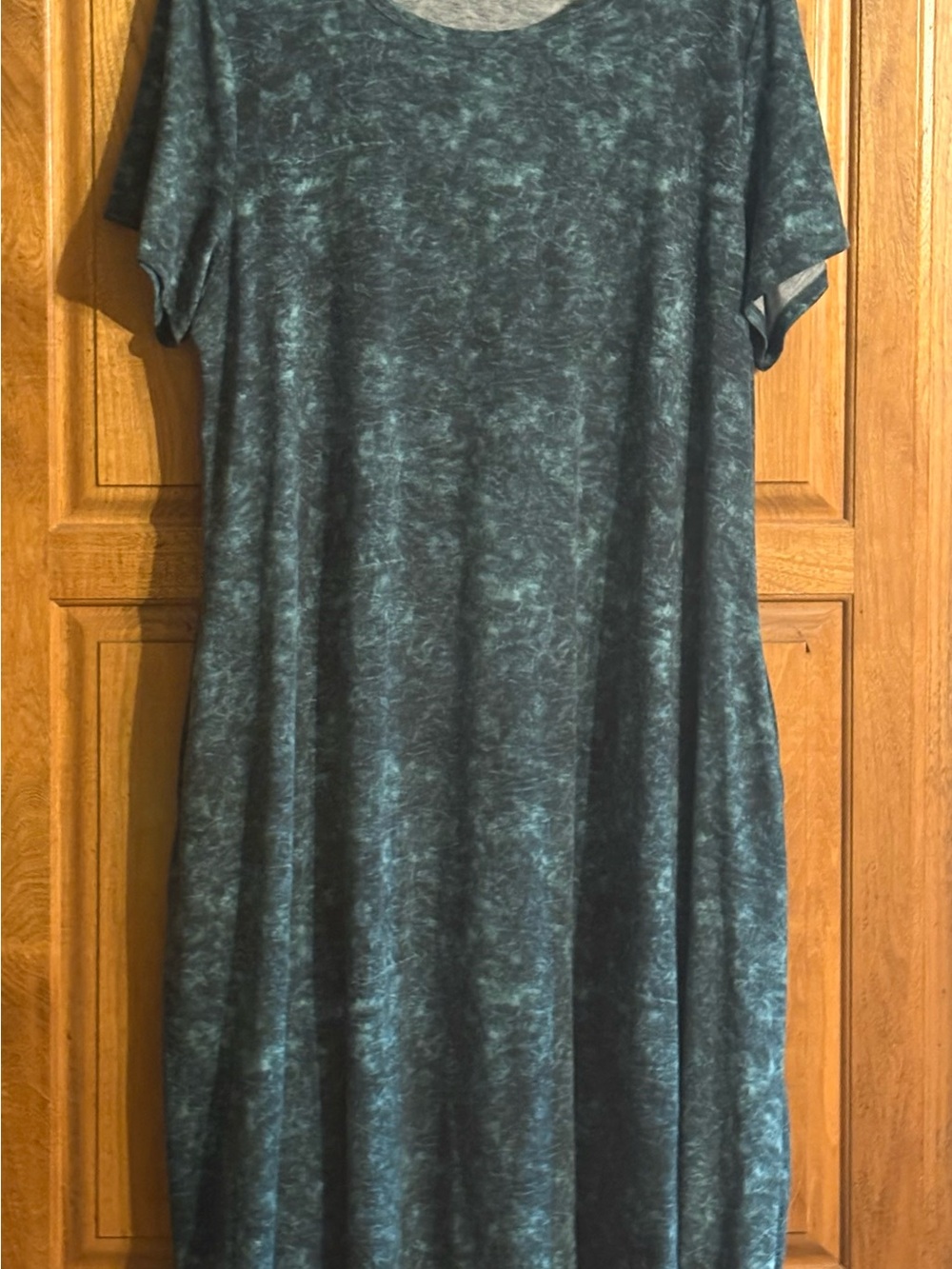 LULAROE UNICORN Jessie Dress 
Green Tie Dye 3X